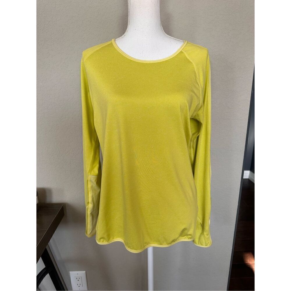Title Nine Yellow Long Sleeve Shirt